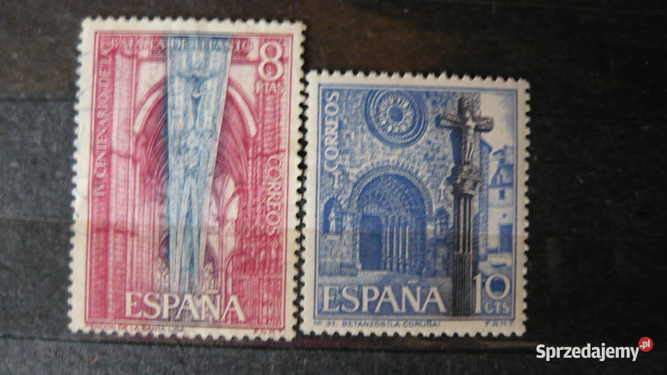 Znaczki Hiszpania Myszków sprzedam