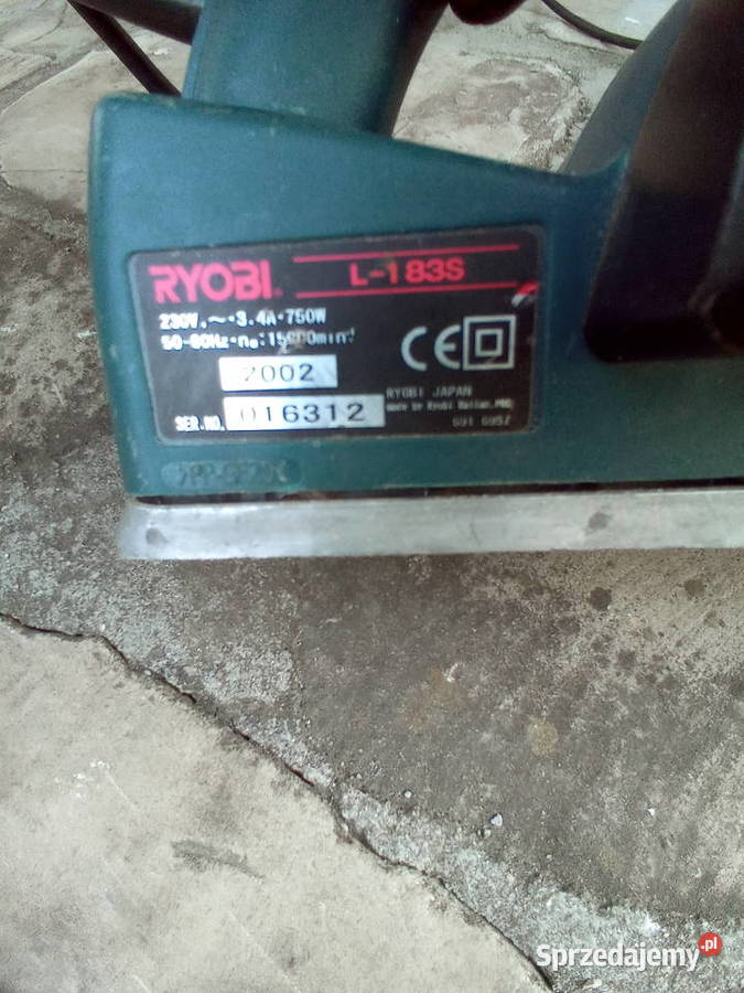 Hebel elektryczny RYOBI L183S uszkodzony Rzeszów