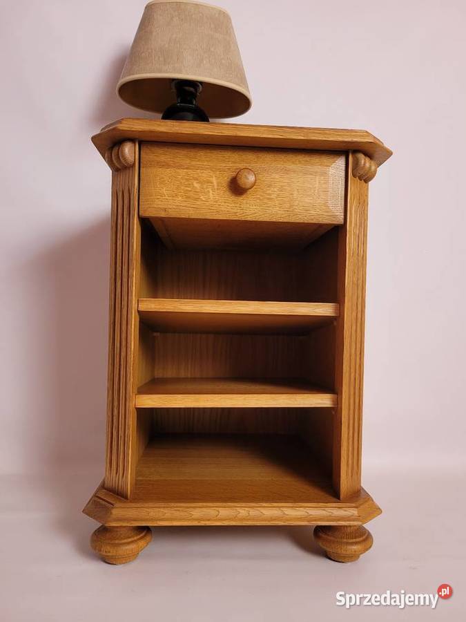 Komoda dębowa Szafka nocna Blacik Białogard