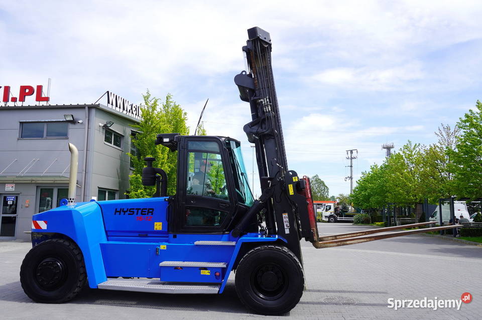 Wózek widłowy HYSTER H16 XM12 udźwig 16 t Zasięg Motoryzacja sprzedam