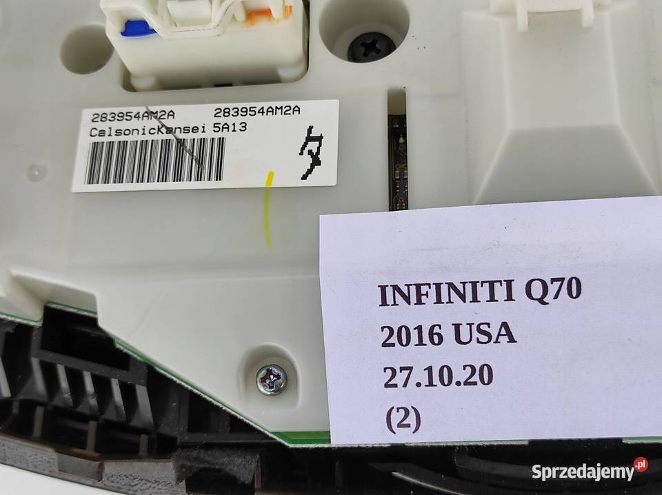 PANEL KLIMATYZACJI NAWIGACJI INFINITI Q70 M37 Nowy Tomyśl sprzedam