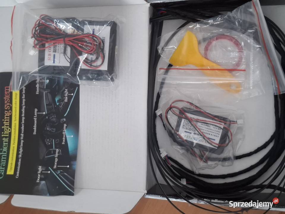 Oświetlenie Wnętrza LED Ambient Light Zestaw 6 w mazowieckie sprzedam