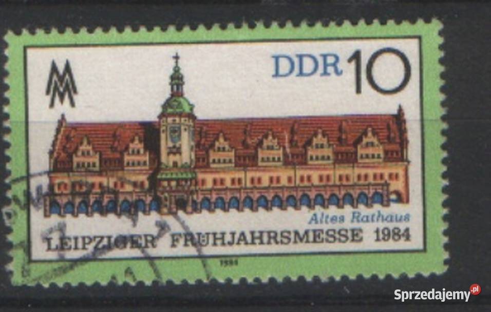 Zn NRD Mi 2843 62 73 82 38 9 97 8 10 2 kas 1984 Filatelistyka Gliwice