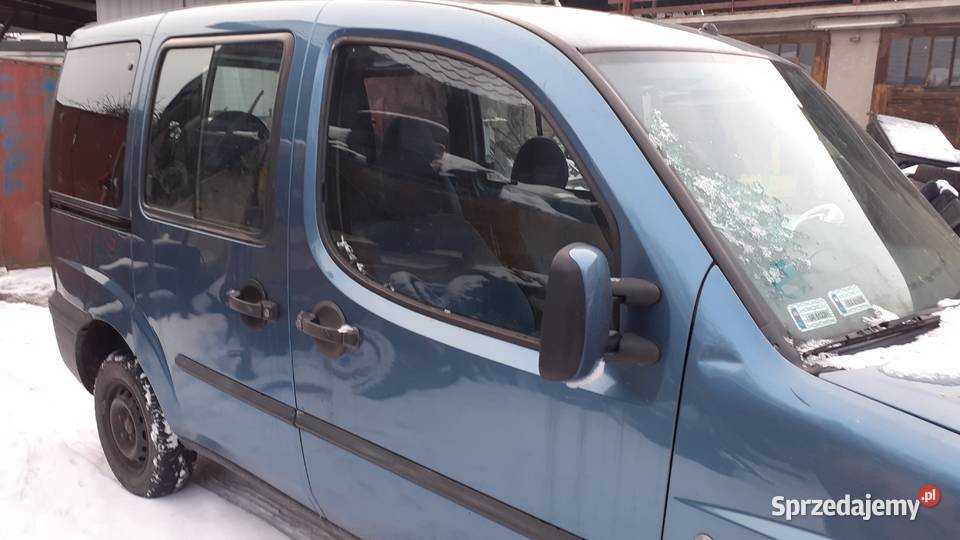 Drzwi maska fotele zderza lampa reflektor fiat małopolskie Iwanowice Dworskie