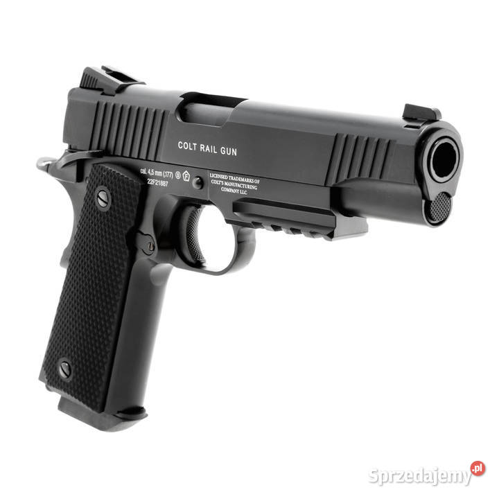 Pistolet wiatrówka Colt M45 CQBP czarny 45 mm BB Warszawa