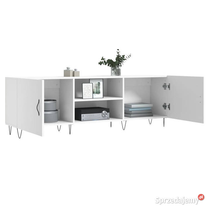 Szafka pod TV biała 150x30x50 materiał mazowieckie Warszawa sprzedam