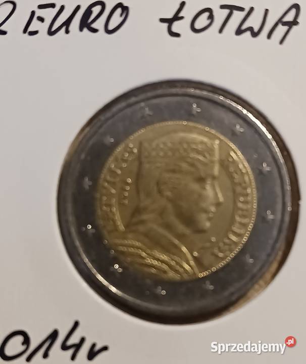 2 Euro Łotwa 2014 r Konin