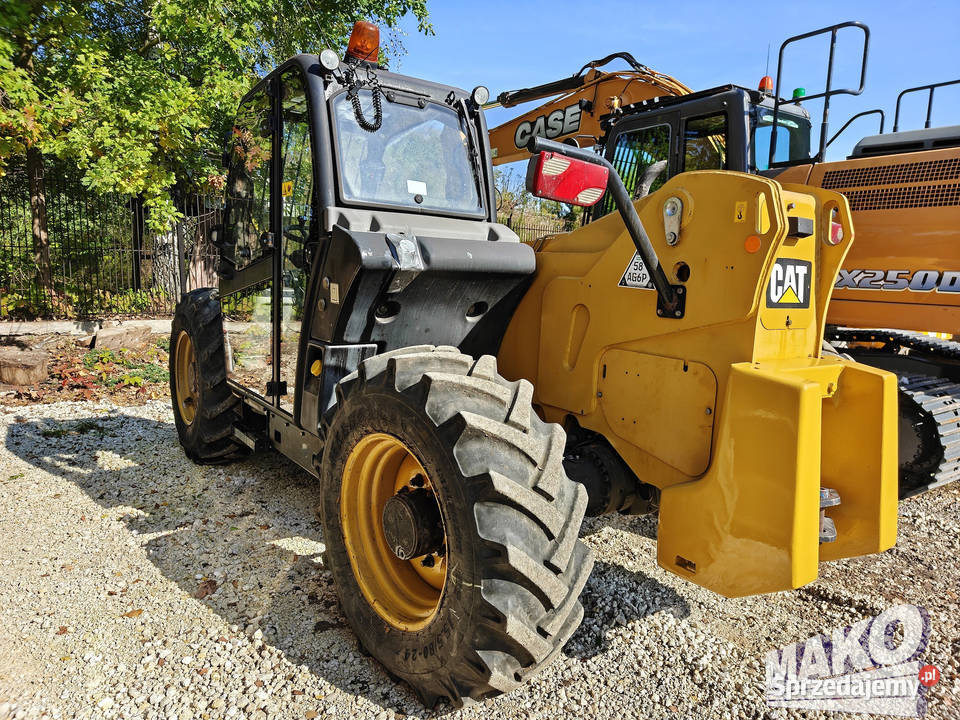 Ładowarka teleskopowa telehandler Caterpillar pełny VAT Ostrowiec Świętokrzyski