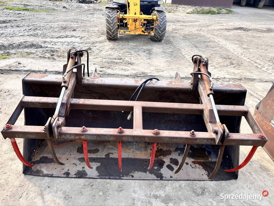 Łyżkokrokodyl JCB Volvo ładowarka teleskopowa Mała Słońca
