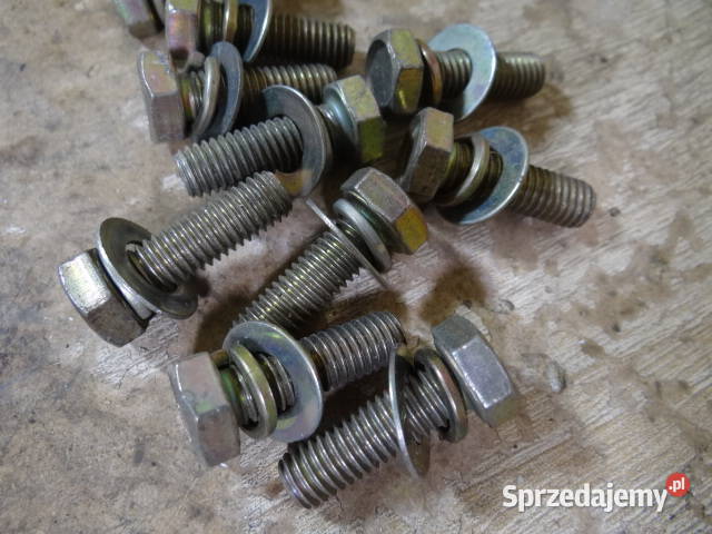 śruby ESKA 8 mm 10 sztuk org DDR Żary