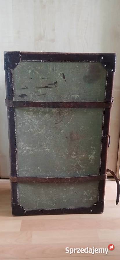 Stara niemiecka walizka kufer