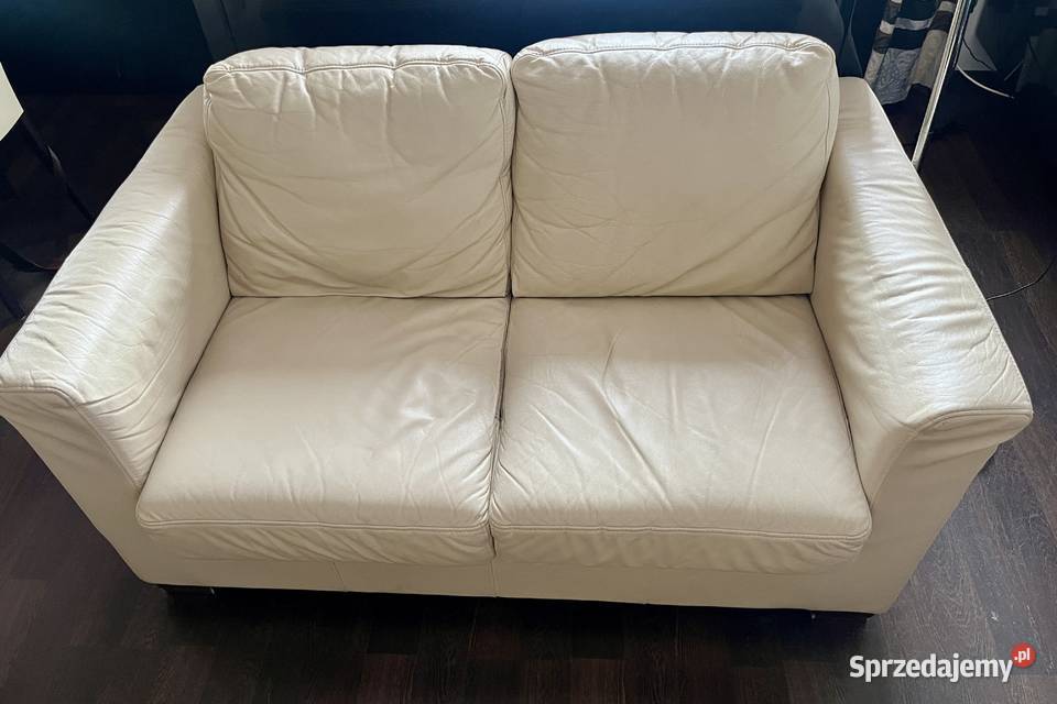 Sofa 3 i 2osobowa skóra rozkładana i z poj na Wrocław