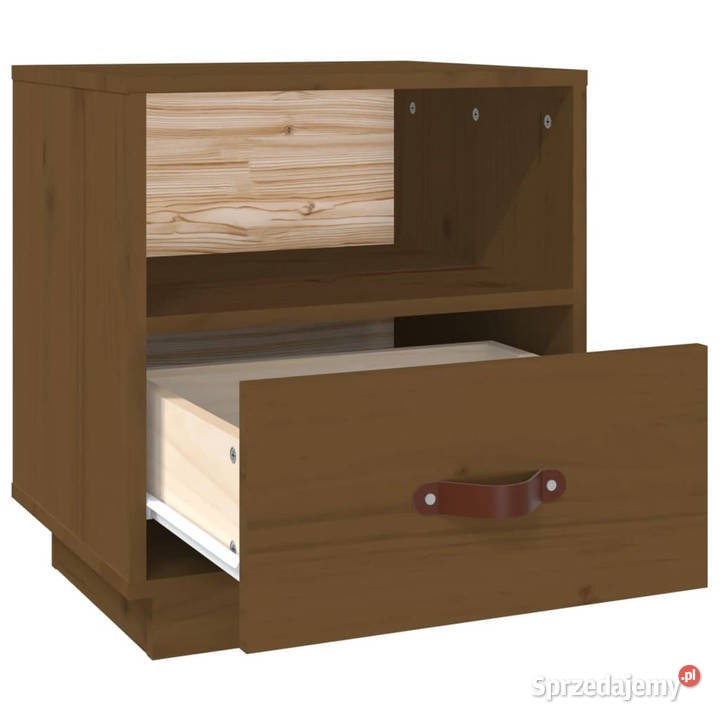 Szafka nocna miodowy brąz 40x34x45 drewno Warszawa