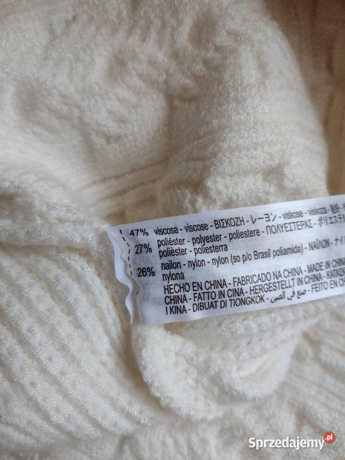 38M ZARADzianinowa sukienka z golfem z Inny wzór Kraków