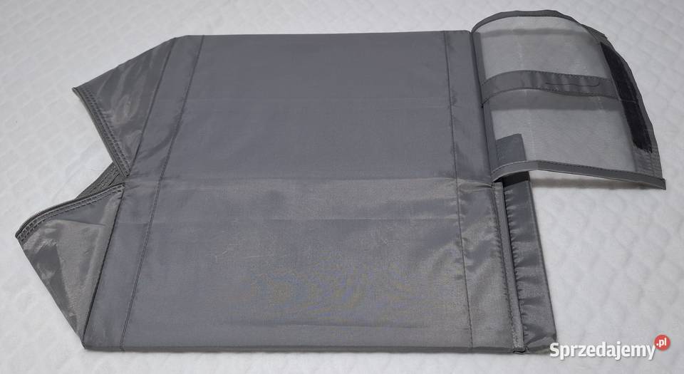 Składane pudełko na buty szare 16x22x34 śląskie