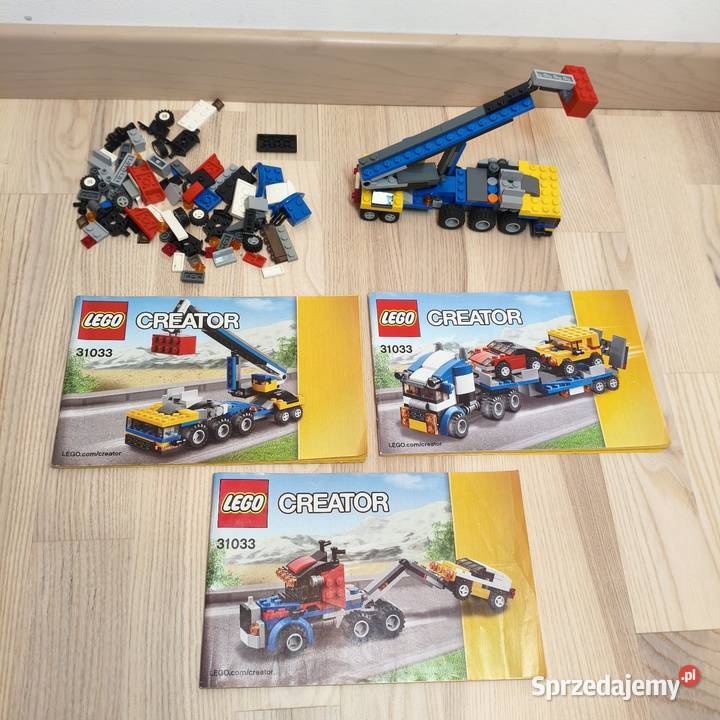 Lego creator zestaw 31033 Transporter pojazdów Plastik