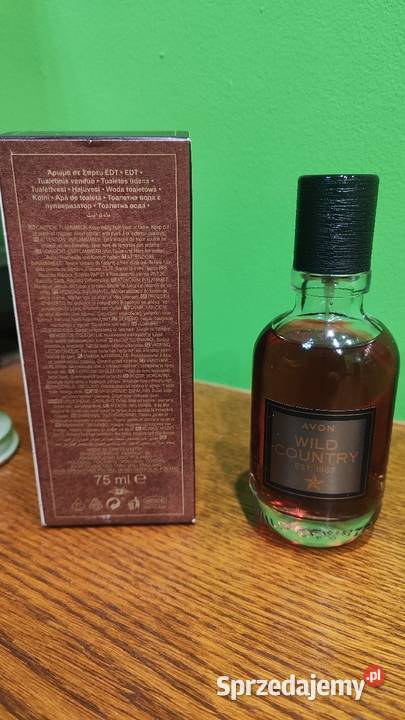 Woda toaletowa Avon Wild Country 75ml Avon mazowieckie sprzedam