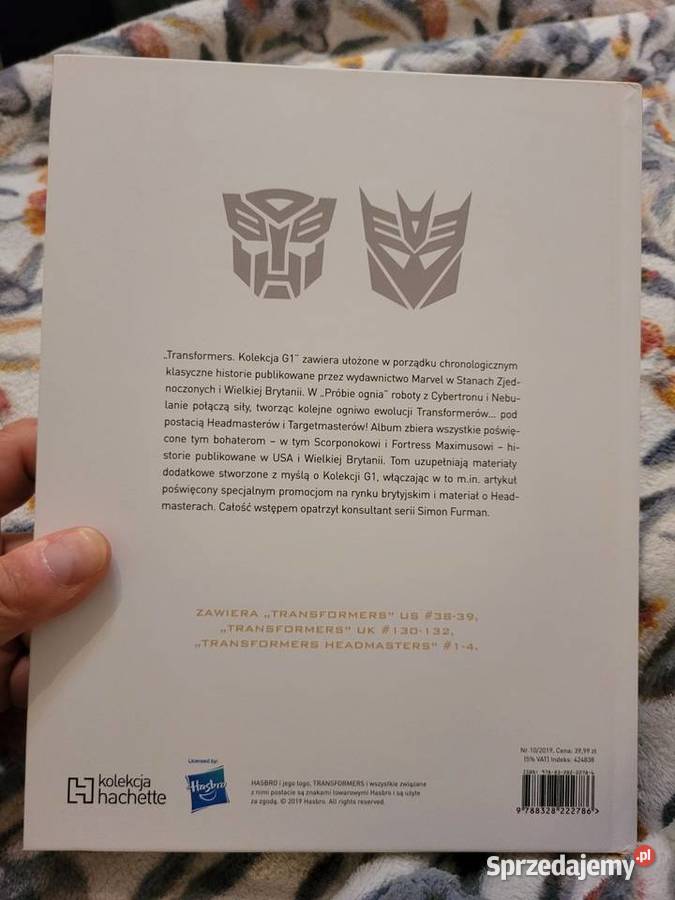 Transformers Kolekcja G1 tom 10 Gdynia