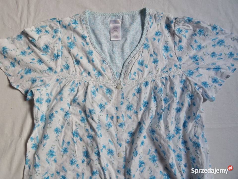 SIMPLY BASIC koszula nocna 42 XL kwiatuszki Piżamy i szlafroki Nowy Sącz