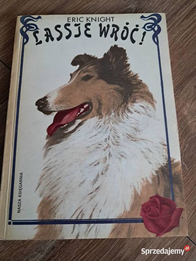 książka z 1979r lassie wróć Erica Knighta stan Sandomierz