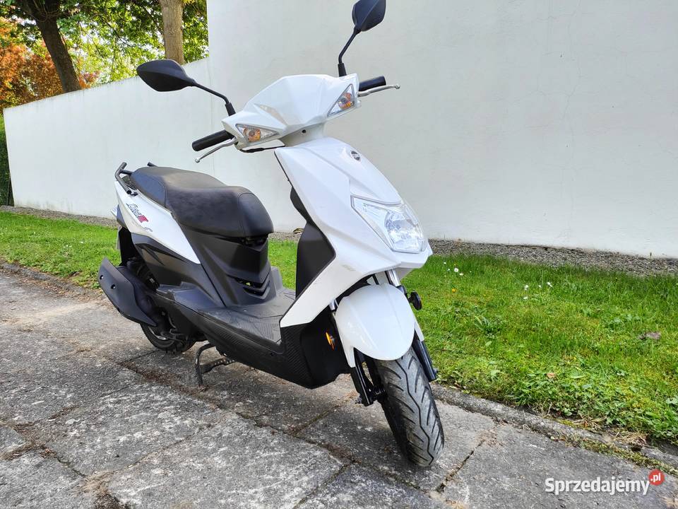 Skuter SYM ORBIT 50 4T100 Sprawny 2021R Niski Pilzno