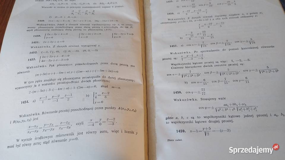 Zbiór zadań z analizy matematcznej i geometrii pomorskie Gdańsk