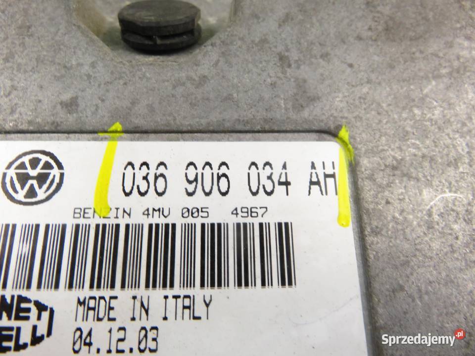 STEROWNIK SEAT IBIZA III 6L1 14 16V BBY osobowe małopolskie sprzedam