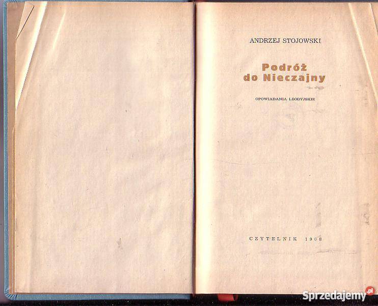 8497 PODRÓŻ DO NIECZAJNY ANDRZEJ STROJEWSKI Czyrna sprzedam