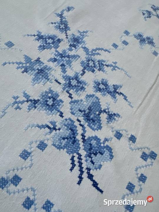 obrus ręcznie haftowany rękodzieło Zabrze sprzedam