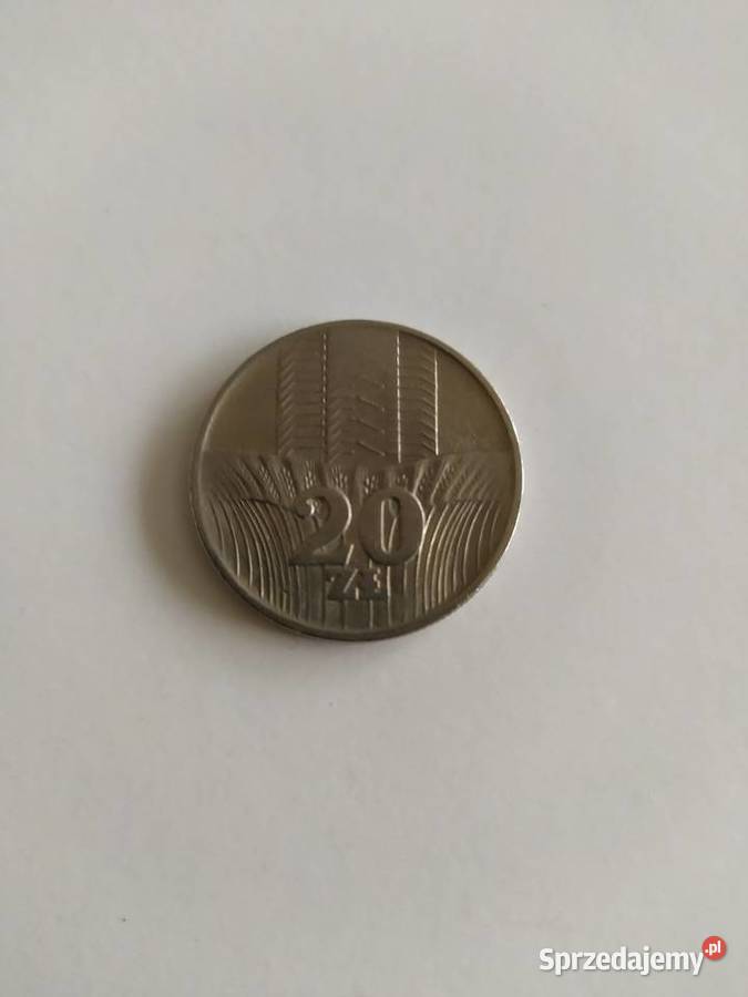 Moneta 20 b z PRL 1973 Olecko