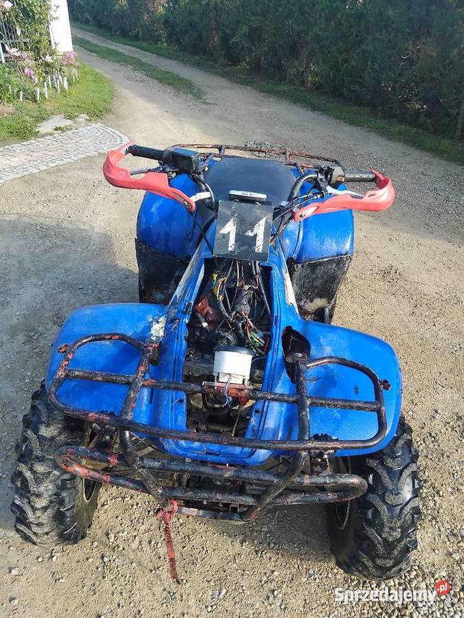 Quad Polaris Suzuki 500 wsteczny Konina