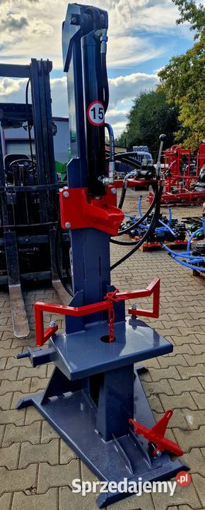 Łuparka do drzewa hydrauliczna 50 pionowa Nysa