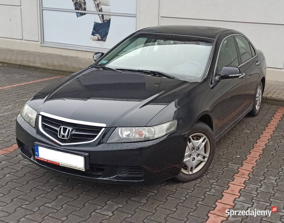 Honda Accord 7 Czarny Sedan Benzyna Honda
