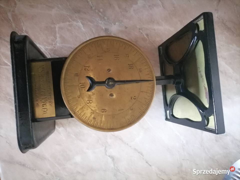 Stara waga kuchenna US Kraków