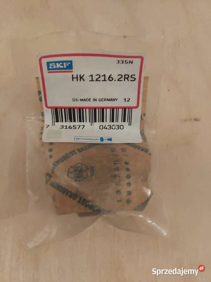 Łożysko SKF HK 1216 Pozostałe Kraków