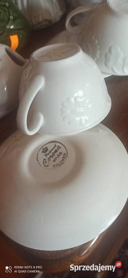Filiżanka Corona Pedermal Colombia Porcelana i szkło Gdańsk