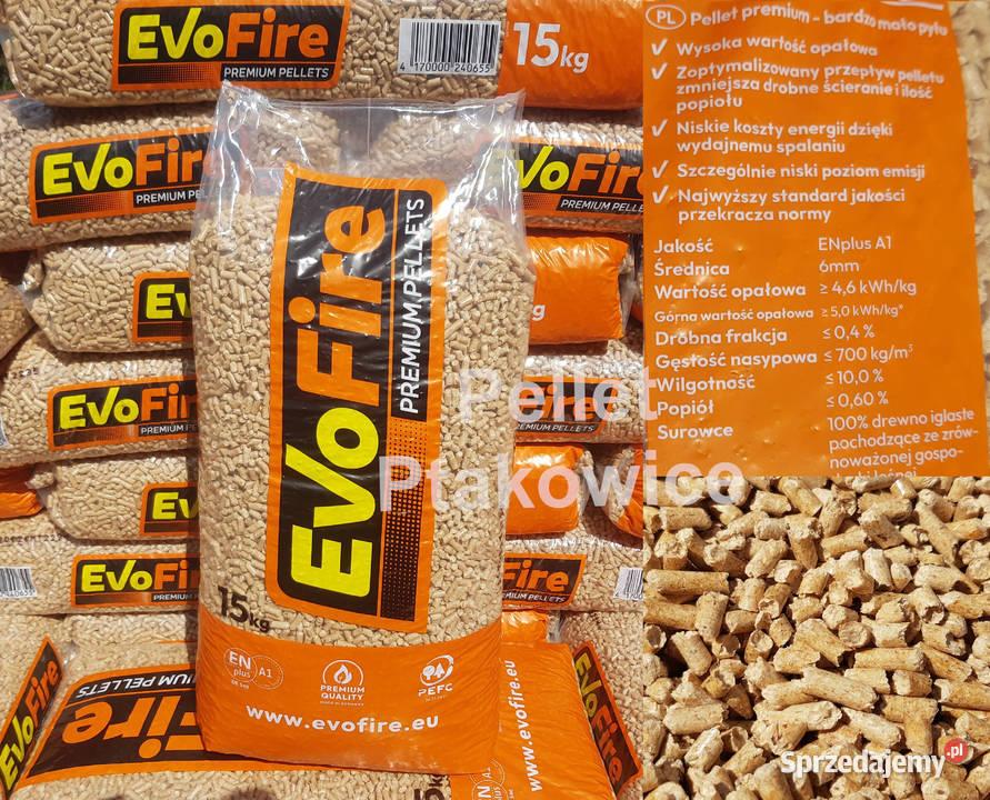 Pellet Olczyk A1 Śląsk dostępny certyfikat pelet Tarnowskie Góry sprzedam
