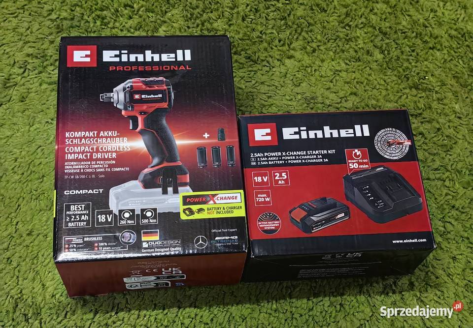 Klucz udarowy Einhell Professional Profesjonalna Inczew