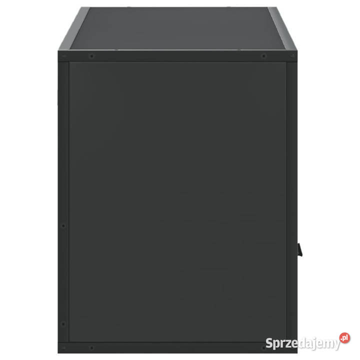 Szafka pod TV czarna 100x31x395 materiał Warszawa