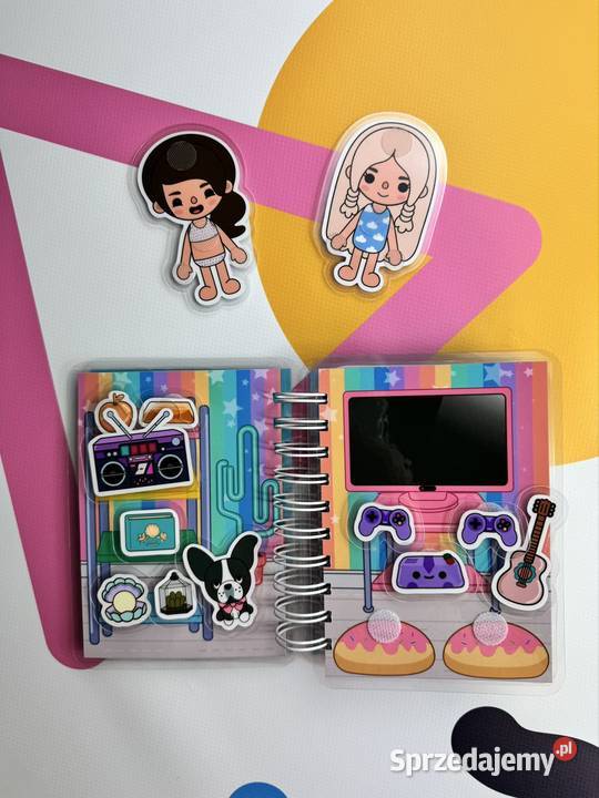 Gra na rzepy Toca Boca Neon mini Papier Raszyn