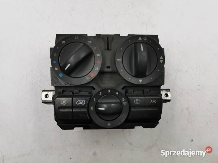 Panel Klimatyzacji Nawiewu Mercedes Vito W639 Panele sterowania, przełączniki