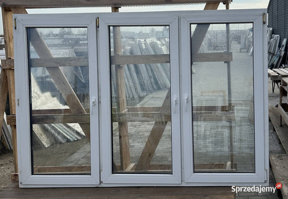 OKNA KacprzaK 213X149 OKNO Używane Plastikowe Siedlce
