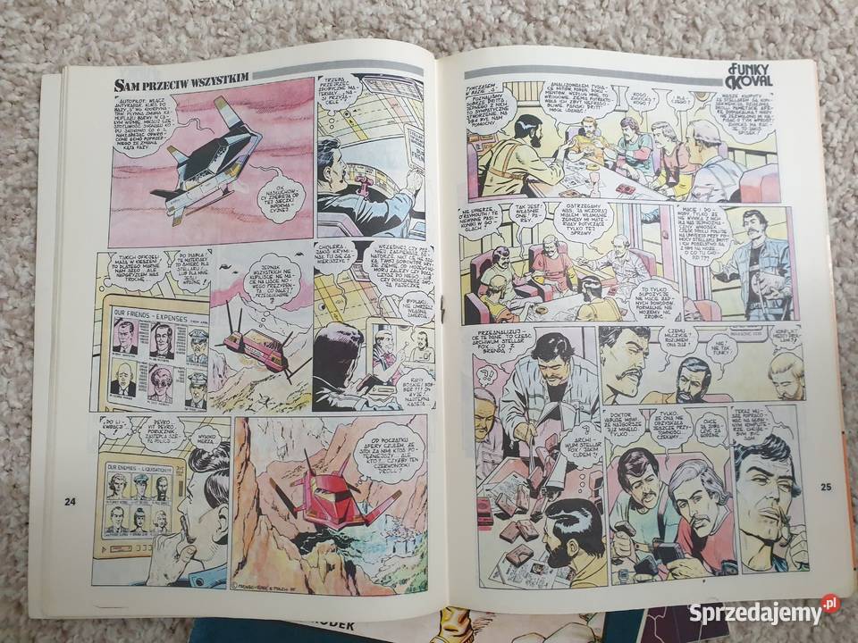 Funky Koval cz1 2 i 3 Komiks Fantastyka komplet Gdynia