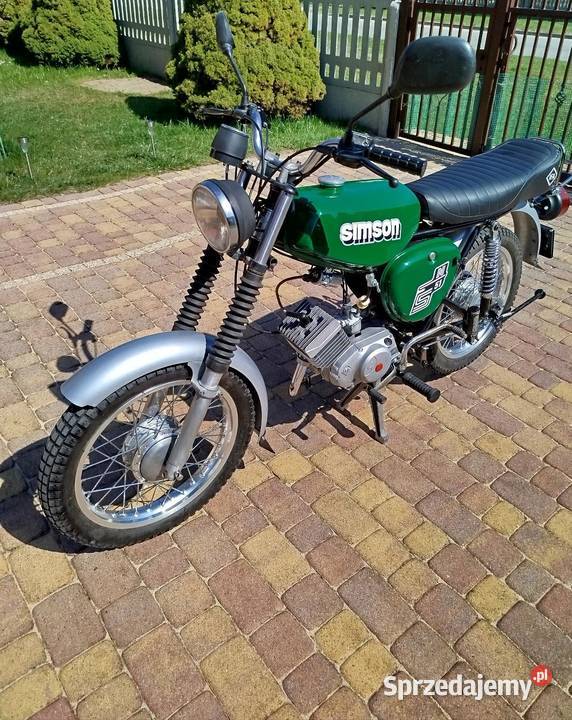 Simson S51 1989r nieuszkodzony Pajęczno