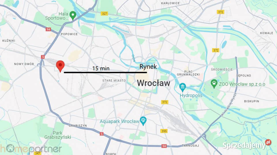 Mieszkanie 2835m2 1pokojowe Wrocław Fabryczna dolnośląskie