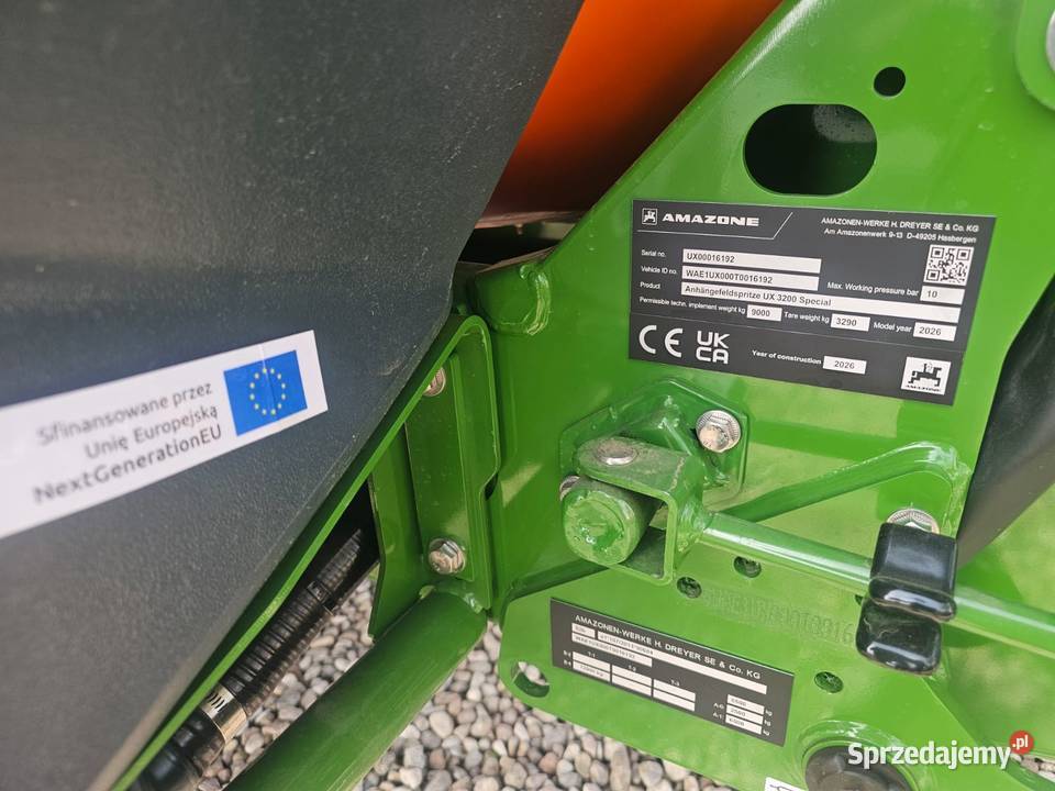 Amazone UX 3200 Special 2026 nieuszkodzony Szydłowo