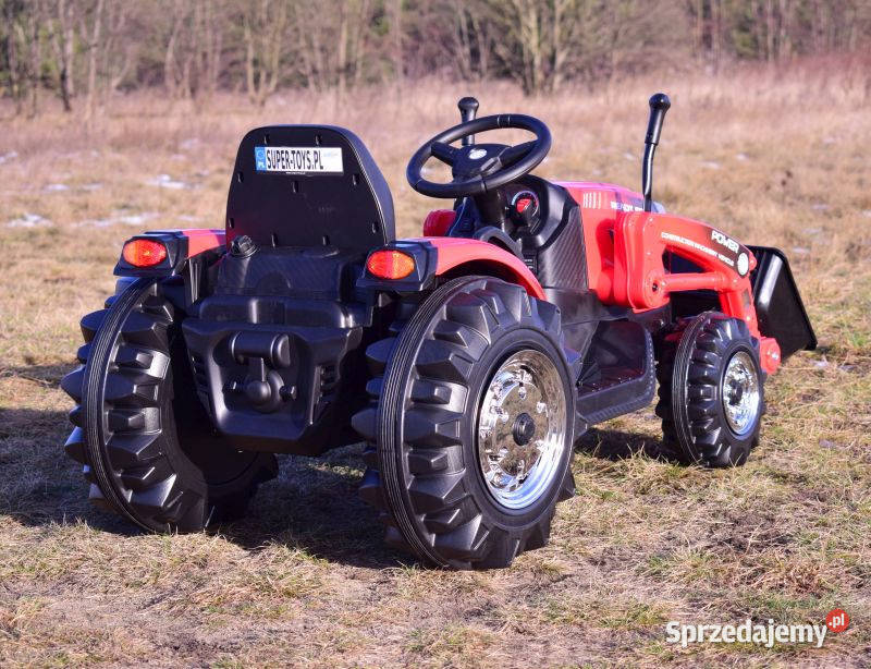 Autko TRAKTOR NA AKUMULATOR POWER Z ŁYŻKĄ dzieci Myszków
