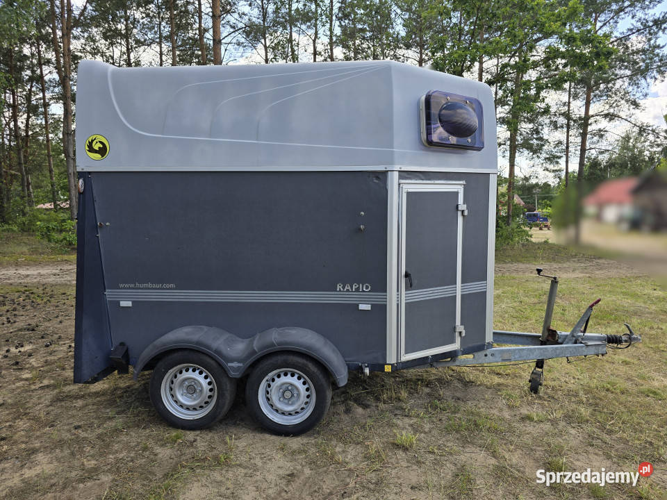 Przyczepa do przewozu koni HUMBAUR HP2006 2ES sprzedam