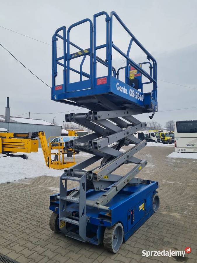 Podnośnik elektryczny nożycowy Genie GS2646 2008 nie Dąbrowa Tarnowska