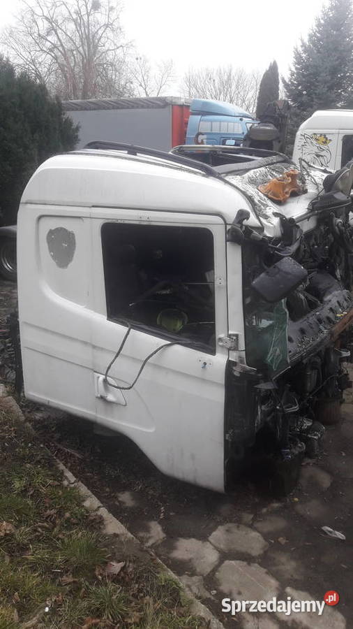 Kabina Scania R Rama uszkodzona goła blacha Wysokie sprzedam